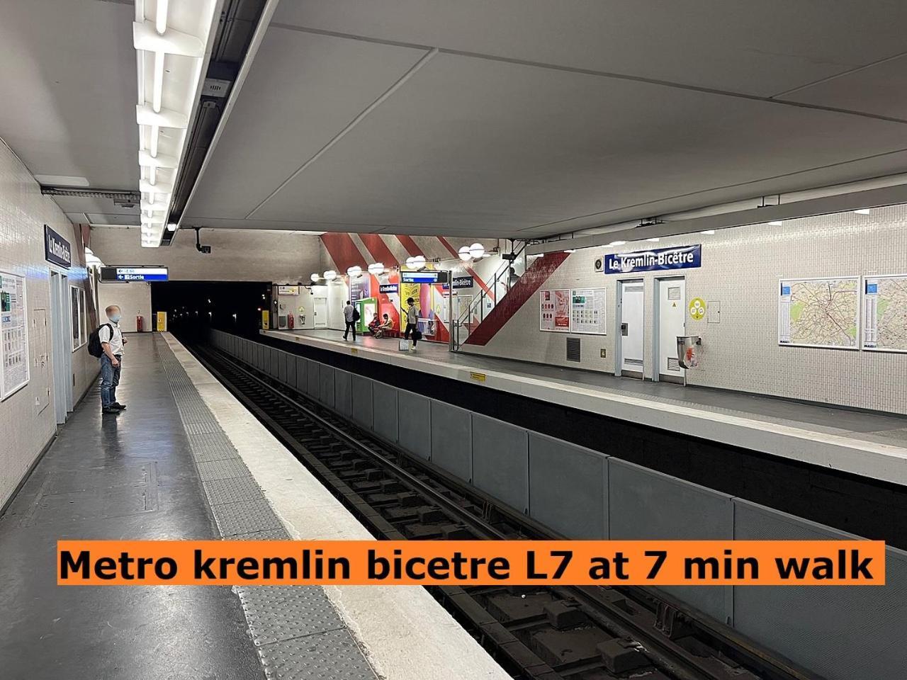 Cosy Apartment Kremlin Bicetre Metro Station Le Kremlin-Bicêtre Buitenkant foto